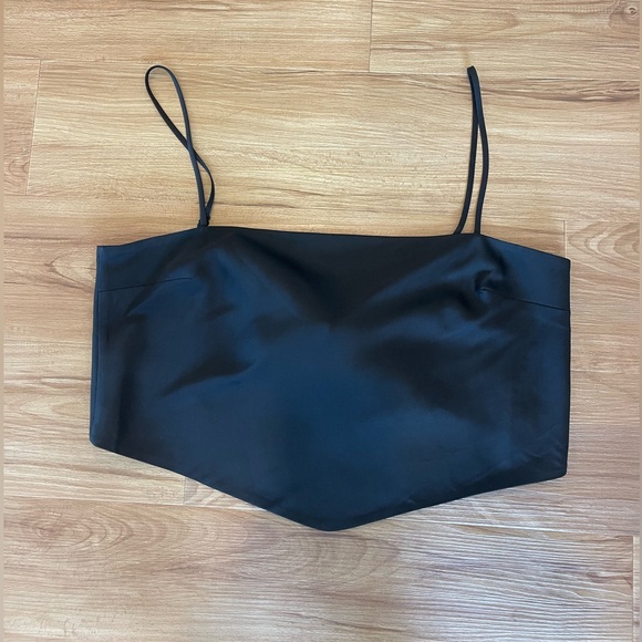 Aritzia black tank scarf tank - Picture 8 of 9